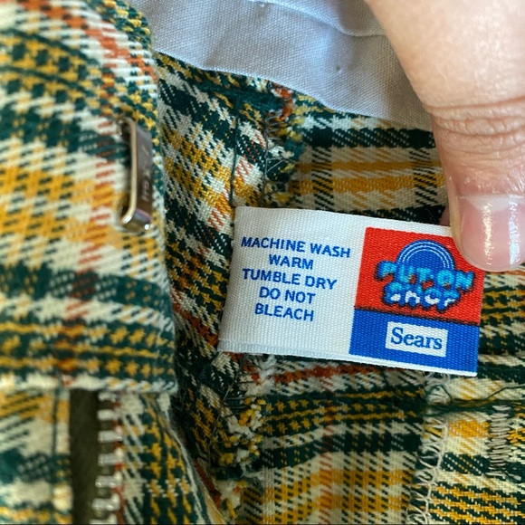 Plaid Flare Pants - Picture 7 of 8